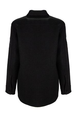 Black virgin wool coat JIL SANDER | J47SW0017J40020001